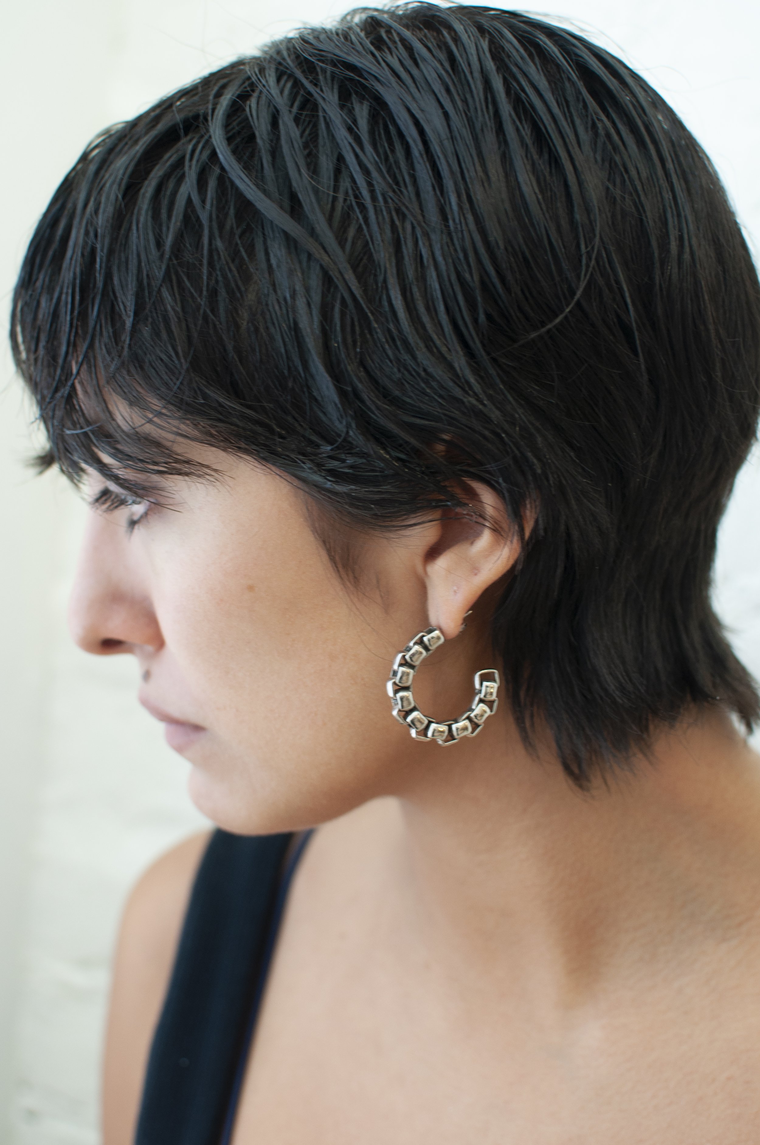 Silver Anima Earrings — LAURA LOMBARDI